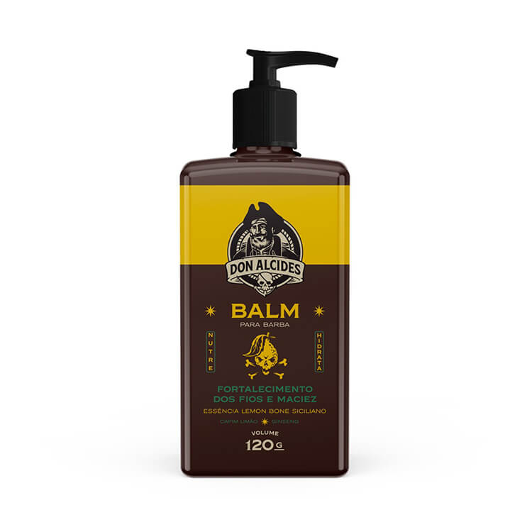 Balm Para Barba Lemon Bone Don Alcides