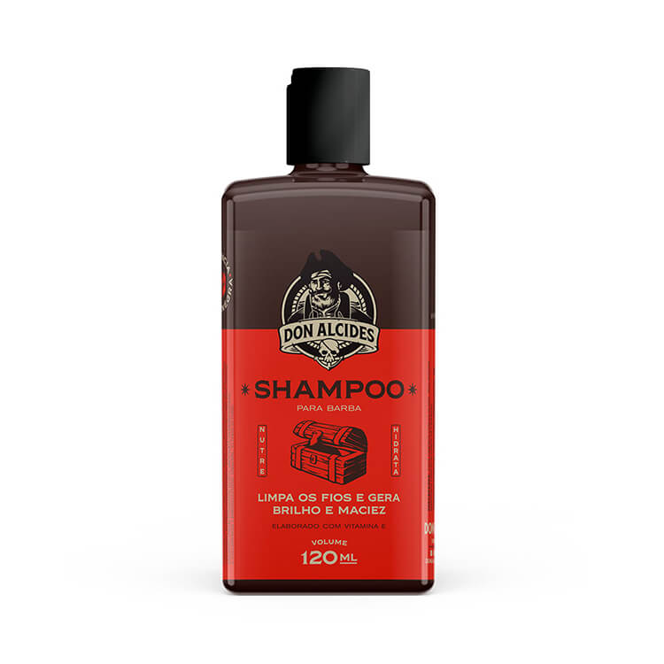 Shampoo para Barba Barba Negra Don Alcides